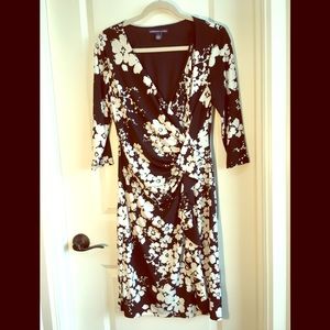 ❤️ American Living Dress Back White Floral New 10
